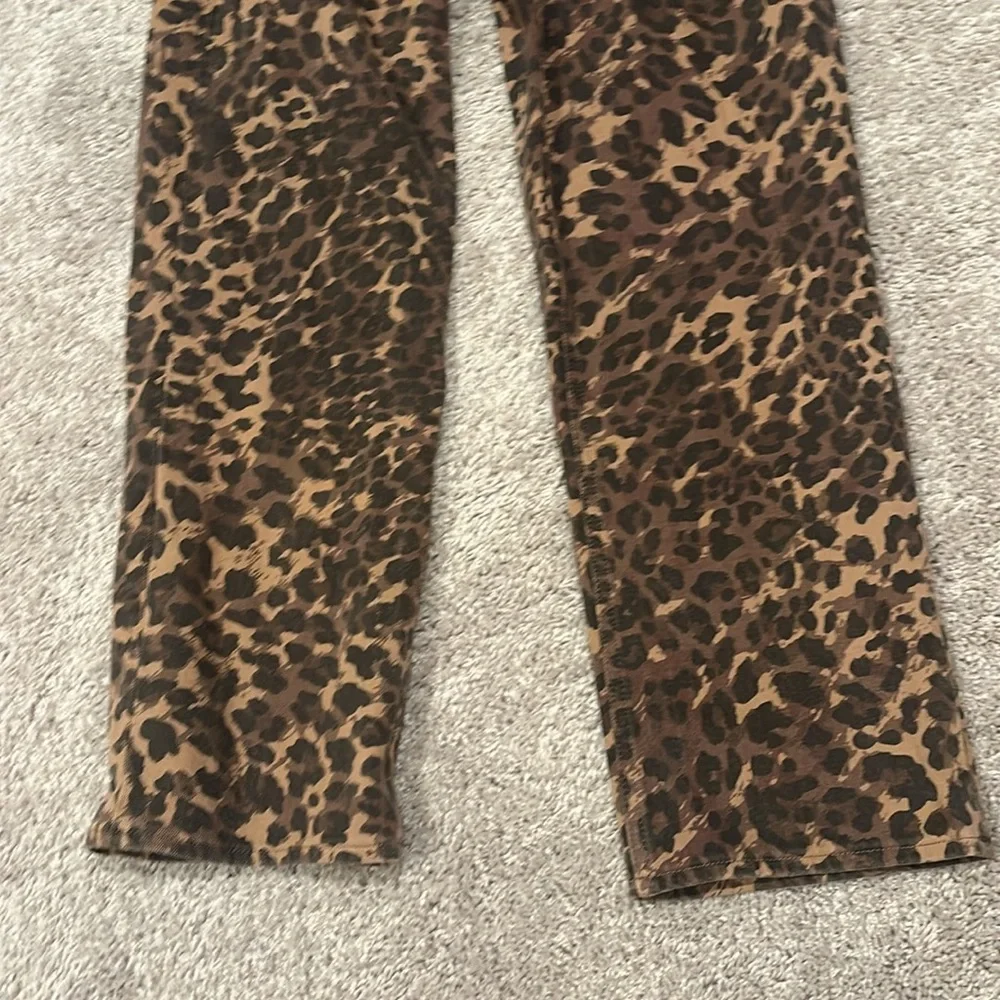 ABERCROMBIE CHEEAH PRINT THE BAGGY LOW RISE - Picture 3 of 4